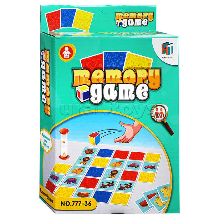 Настольная игра "Проверяем память" Настольная игра "Проверяем память"