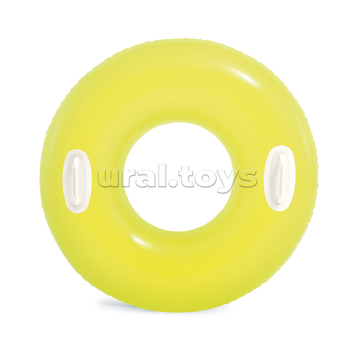 Круг для плавания «Яркое настроение», с ручками, d=76 см, от 8 лет, цвета МИКС, 59258NP INTEX