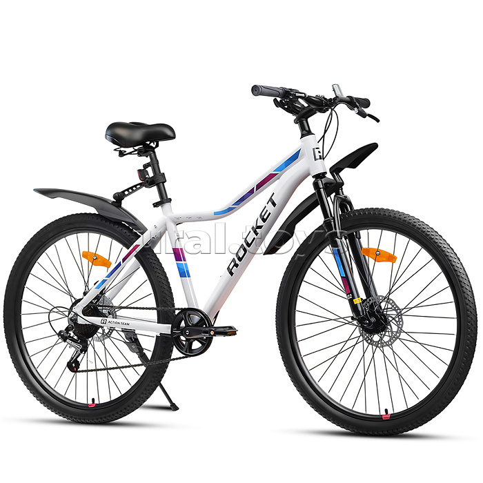 Велосипед 27,5" Rocket Vela alloy Pro 2.0, цвет белый, размер 17"