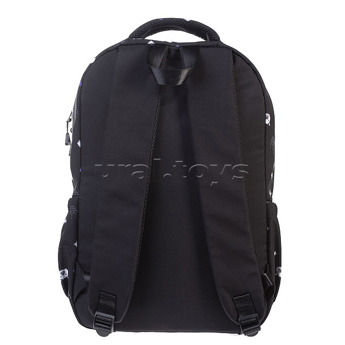 Рюкзак "Стиль. Пиксельный медведь" 46х31,5х16,5см полиэстер 2 отделения 3 кармана