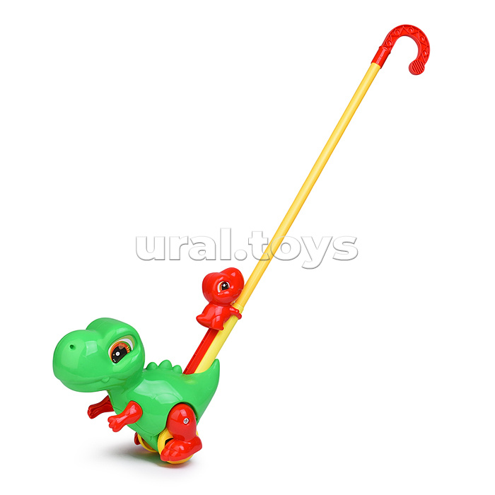 Каталка 536 "Мама динозавр и малыш" в пакете