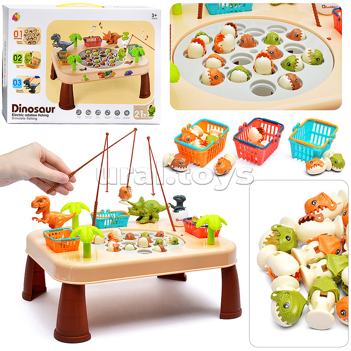 Набор рыбалка 7738B "Дино" в коробке Набор рыбалка 7738B "Дино" в коробке