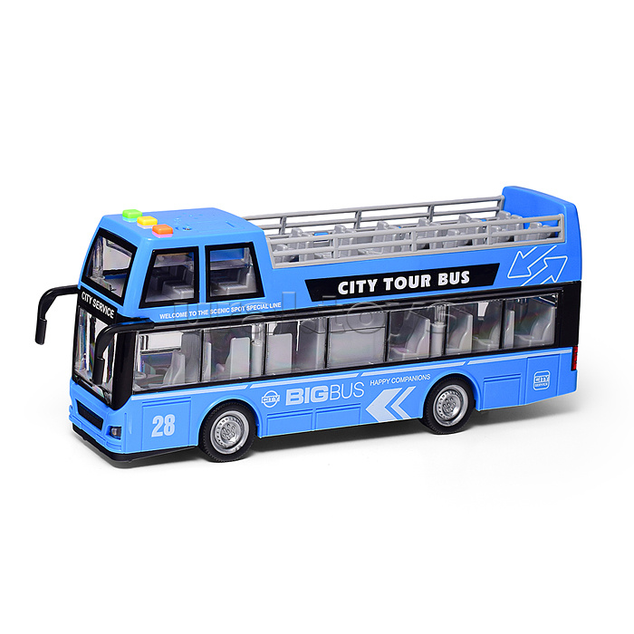 Автобус "Василёк" 1:16 (свет, звук) в коробке