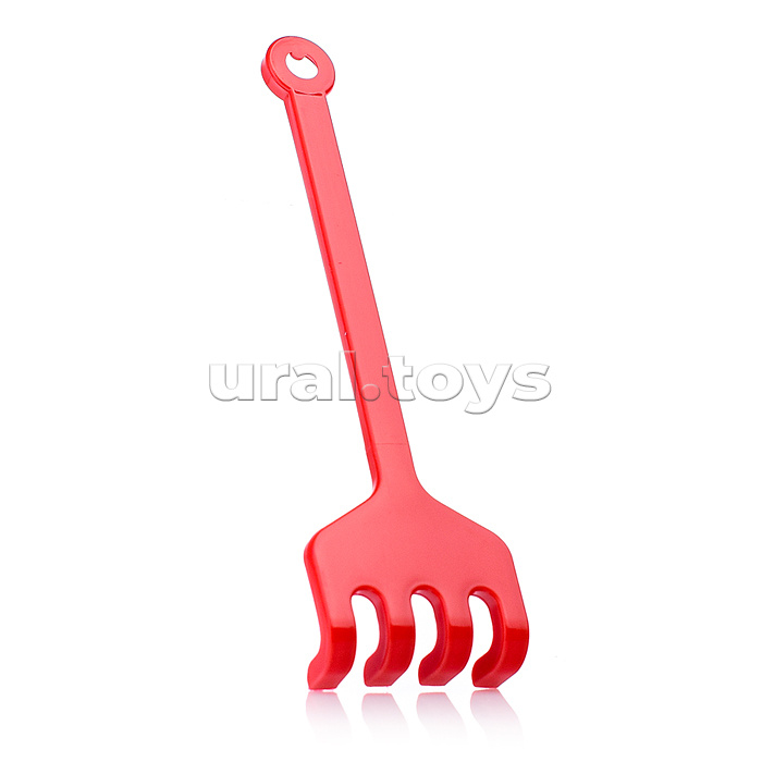 Песочный набор №106 (ведро 0,3 л, сито, совок, грабли, машинка "Бублик")