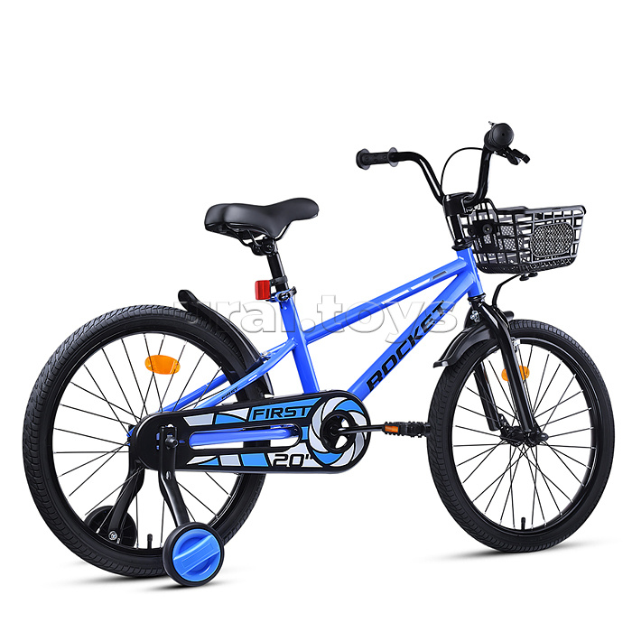 Велосипед 20" Rocket First, цвет синий