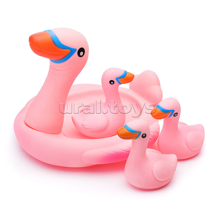 Набор "Веселое купание с фламинго" в сетке