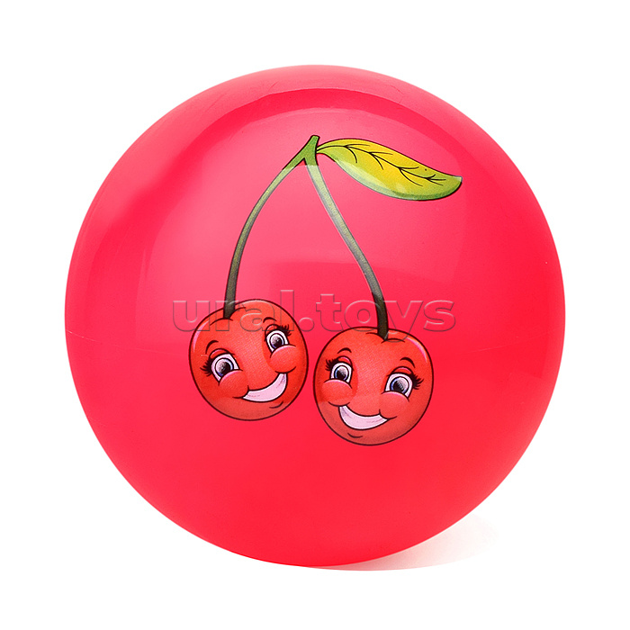 Мяч надувной PVC "Веселые фрукты" 22,5 см., 60 гр. (цвет микс)