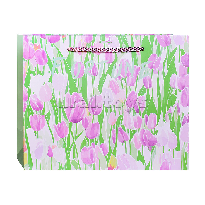Пакет подарочный "Весеннее настроение" 24,5*29,5*9,5см.