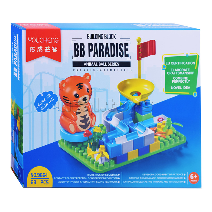 Конструктор "Тропа для животных" в коробке