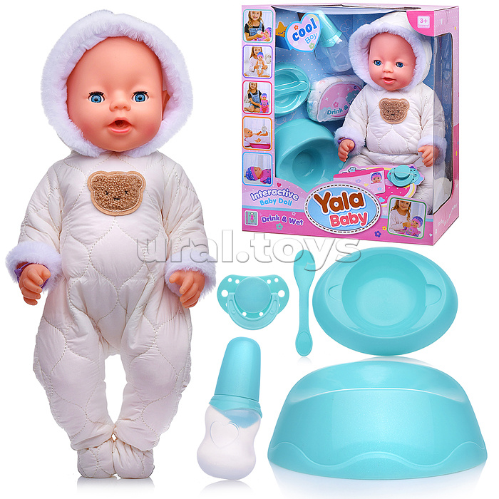 Пупс с аксессуарами "Лианочка" в коробке