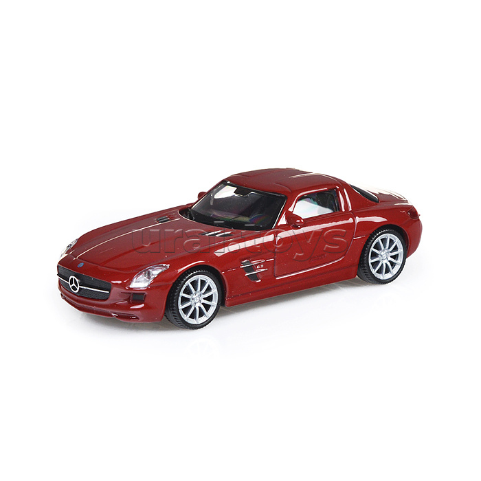 Набор 1:38, Mercedes-Benz G-Class, Mercedes-Benz SLS AMG, с прицепом, 2 шт. Набор 1:38, Mercedes-Benz G-Class, Mercedes-Benz SLS AMG, с прицепом, 2 шт.