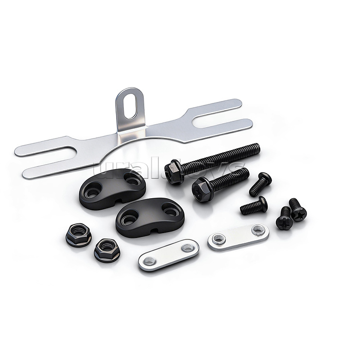 Набор крыльев 27,5" Rocket 099, пластик, цвет черный