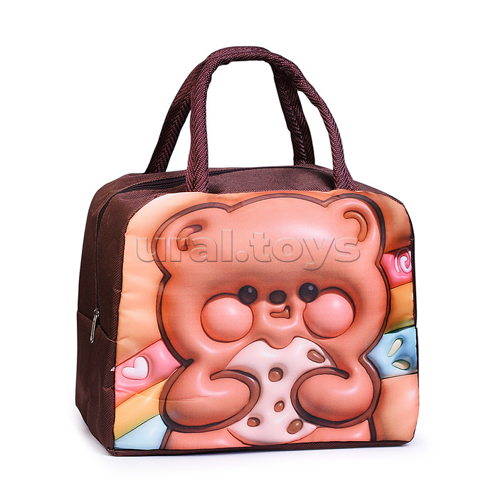 Сумка "Яркий принт" 25х15х20 см