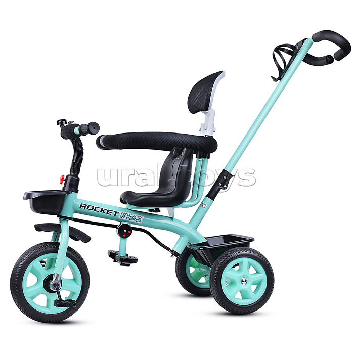 Велосипед 3-х колесный, зеленый