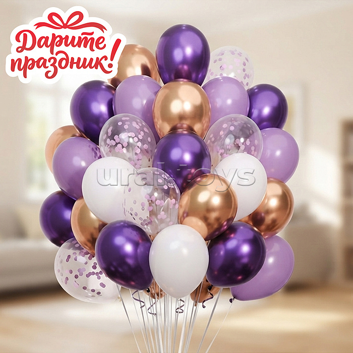 Украшение интерьерное Фонтан из шаров "Шарм" 40 шт.