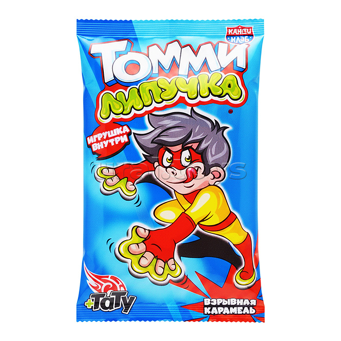 Взрывная карамель с татуировкой "Томми-липучка" 1гр*30шт