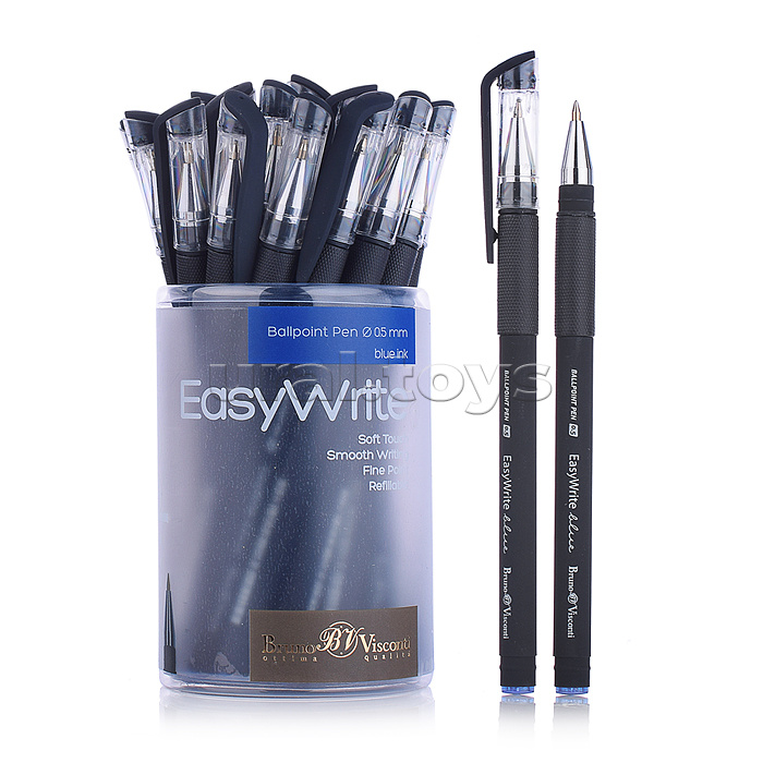 Ручка "Easywrite.Black" шариковая 0.5 мм, синяя