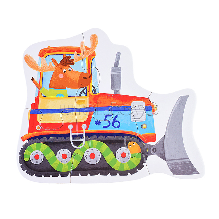 IQ Пазл напольный "Машинки (Cars)" 3+