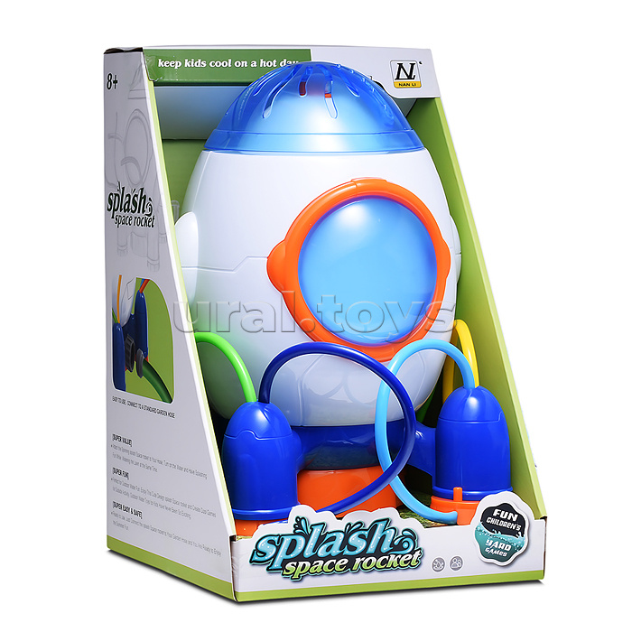Игрушка - брызгалка "Ракета" в коробке