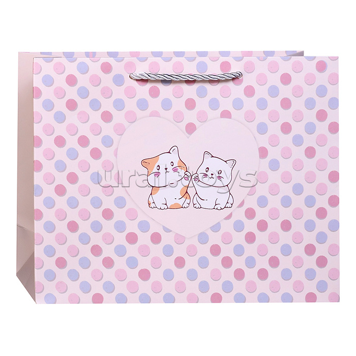 Пакет подарочный "Подарочная феерия" 24,5*19,5*10см. (в ассортименте)