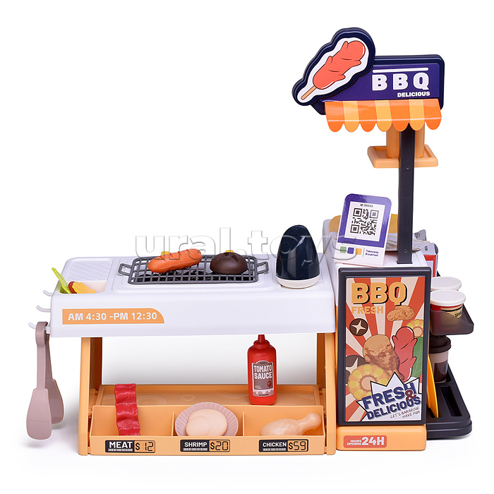 Игровой набор барбекю "Шеф повар" в коробке