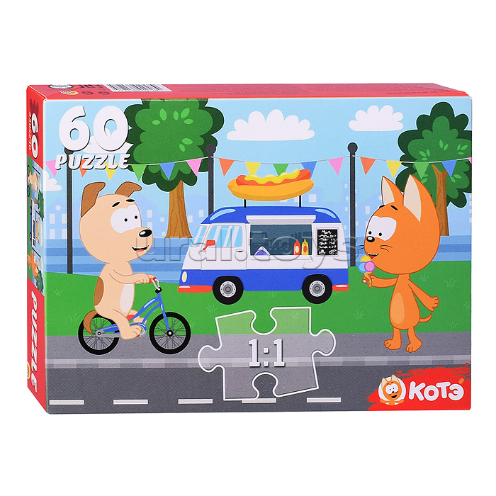 Пазлы 60 "КОТЭ"