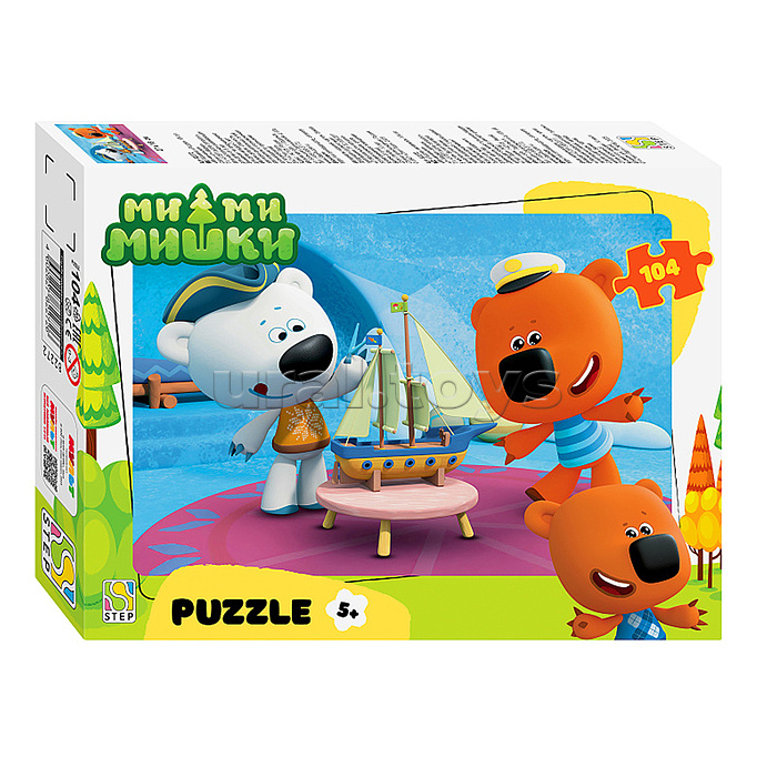 Пазл 104 "Ми-ми-мишки" (0+ Медиа)