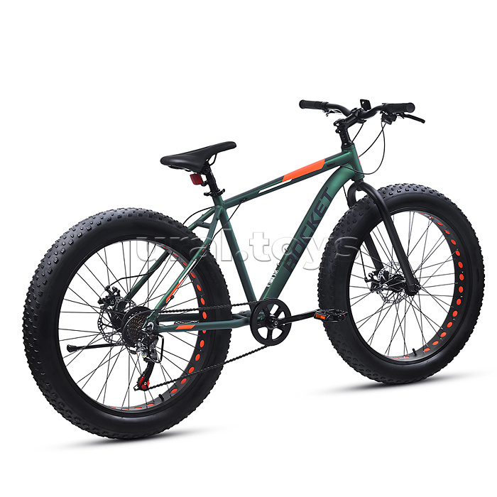 Велосипед 26" Rocket Fat 26, цвет хаки, размер 18"