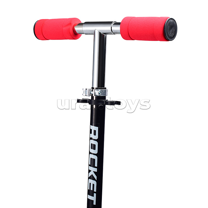 Самокат-снегокат, складной, в коробке (красный)