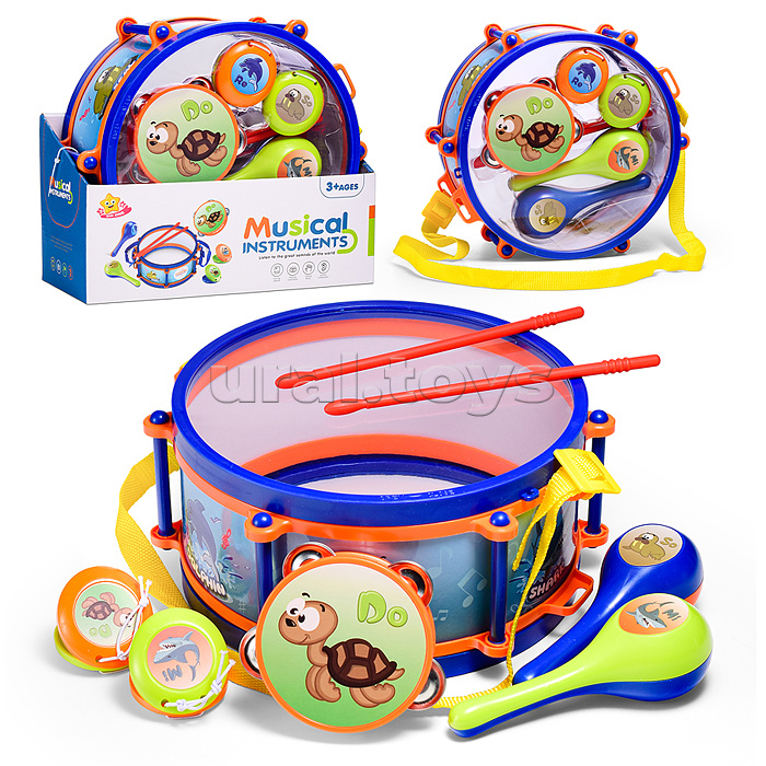Набор музыкальных инструментов "Вечериночка" в коробке