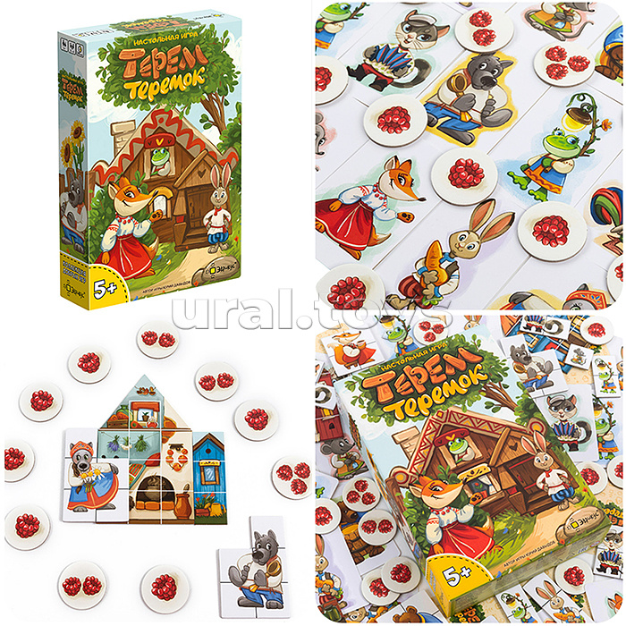 Игра настольная "Терем-теремок"