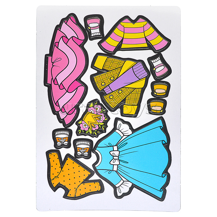 Магнитная игра. Одень куклу. Принцесса Аврора