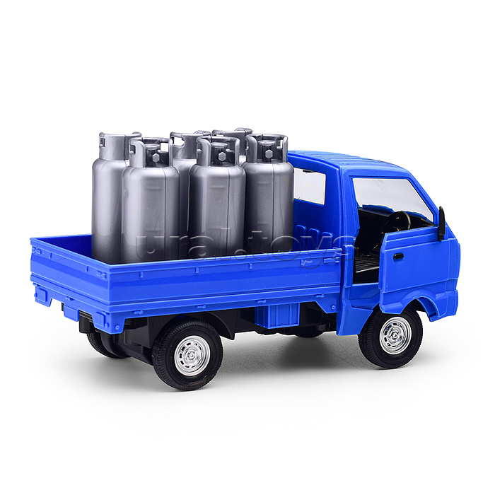 Машина "Грузовичок газовоз" р/у, 27 MGz, в коробке