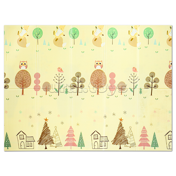 Коврик развивающий "Лесная полянка" (150*200*0.6 см.)