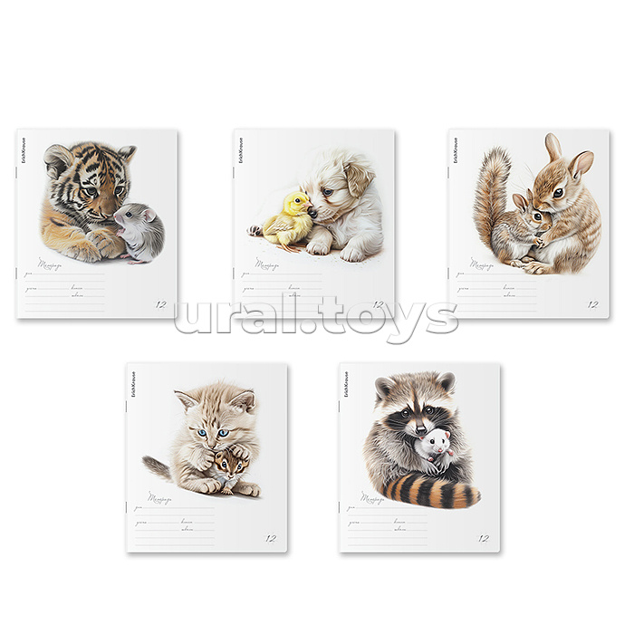 Тетрадь 12л. клетка "Little Cuties" Тетрадь 12л. клетка "Little Cuties"