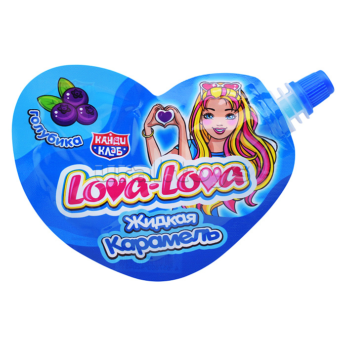 Жидкая карамель "Lova-Lova" ассорти 20гр*30шт