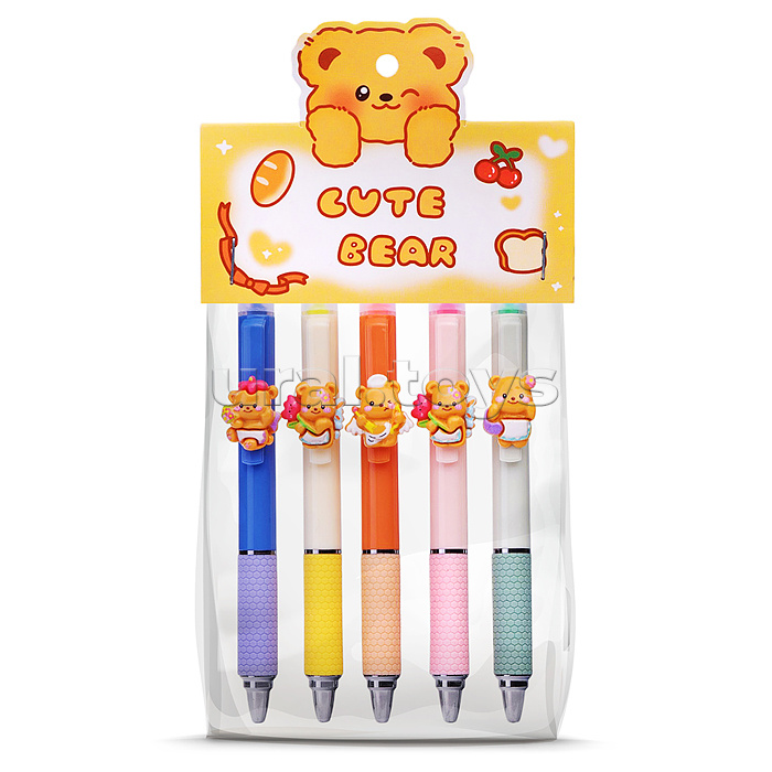 Набор маркеров-выделителей (5 цветов в наборе)