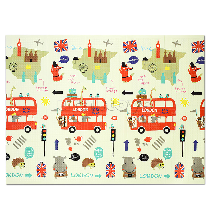 Коврик развивающий "Лондон" (150*200*0.6 см.)