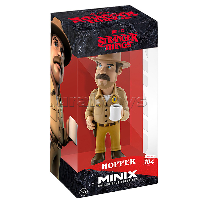 Коллекционная фигурка "Stranger Things" - "Очень странные дела" Хоппер, 12 см
