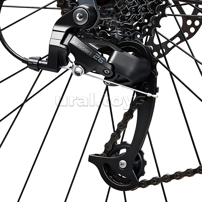 Велосипед 29" Rocket Crater Alloy MD 29, цвет серый, размер 17,5"