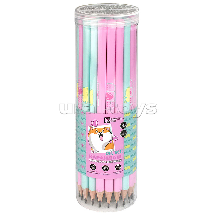 Карандаш чернографитный "Пастель" HB