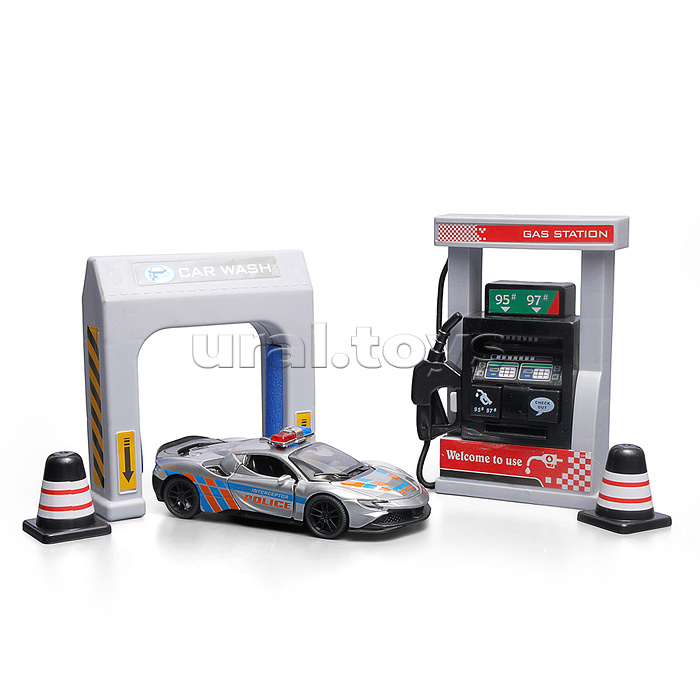 Игровой набор "Заправка" в коробке