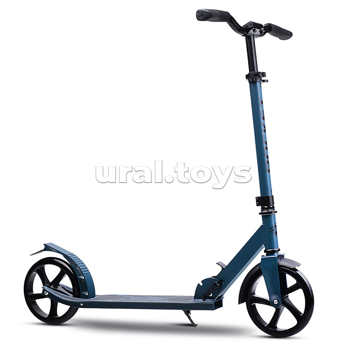 Самокат ROCKET, колеса PU 200 мм, ABEC 7, темно-синий