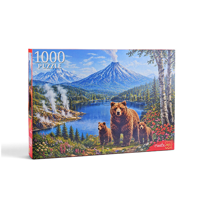 Пазлы 1000 "Камчатка"