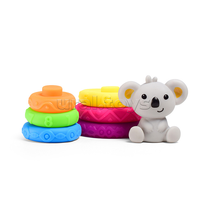 Пирамидка "Милые зверюшки" в сетке