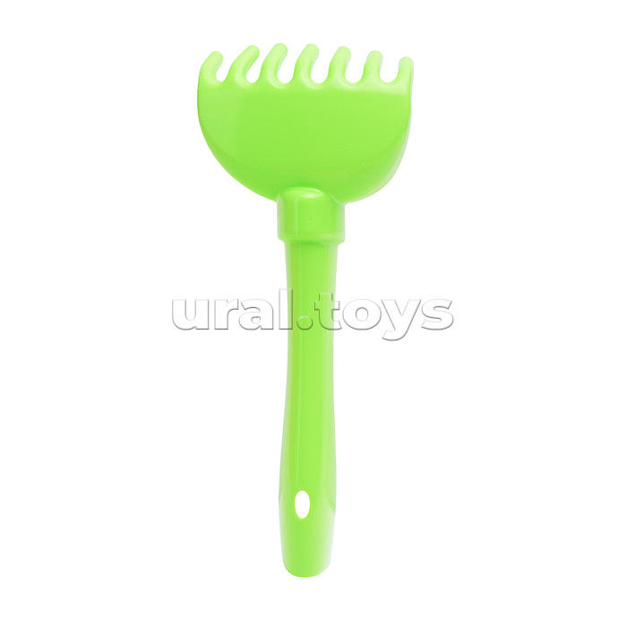 Набор №168 (в рюкзаке): ведро-цветок большое, ситечко-цветок большое, лопатка №5, грабельки №5, формочки (белочка + пёсик + котёнок + медведь), 3 формочки, лейка малая №4