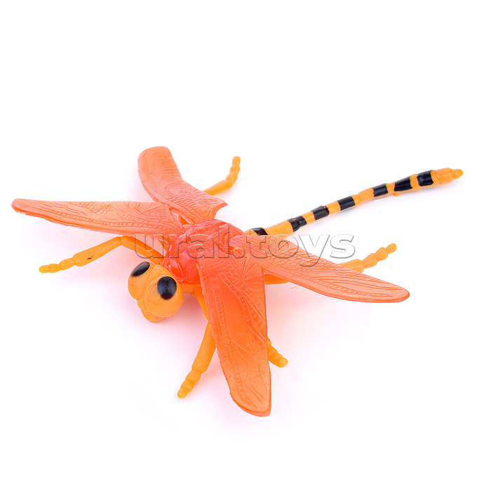 Игрушки пластизоль "Набор насекомых" 6 шт.