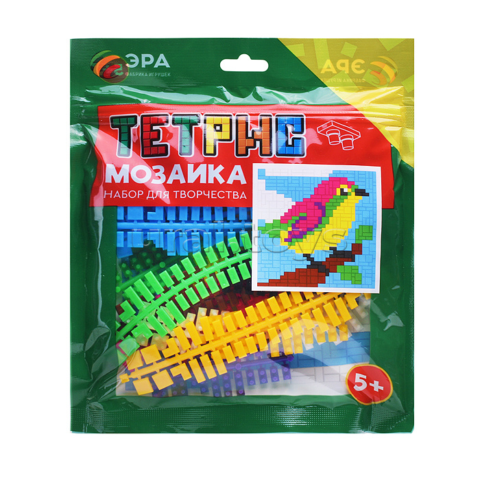 Игра "Тетрис мозаика" тип 6 исп. 5 "Птичка"
