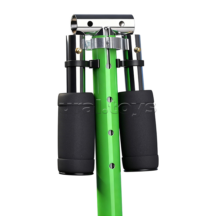 Самокат 2-х колесный ROCKET,колеса PU/ 125 мм, ABEC 7, зеленый (в пакете)