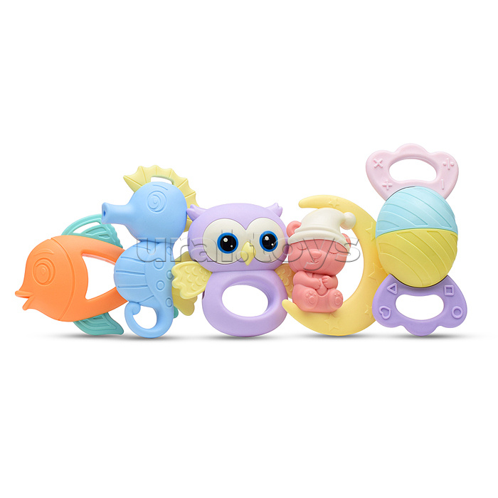 Набор погремушек "Беззаботное детство" в пакете